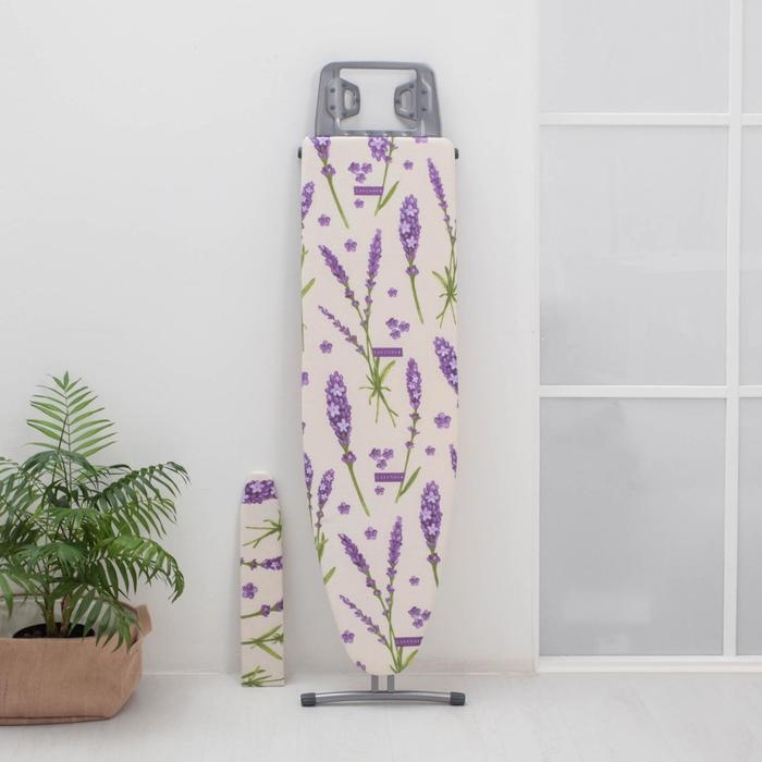 Доска гладильная Nika «Ника 3», 123×34,5 см, два положения высоты 70,85 см, цвет микс