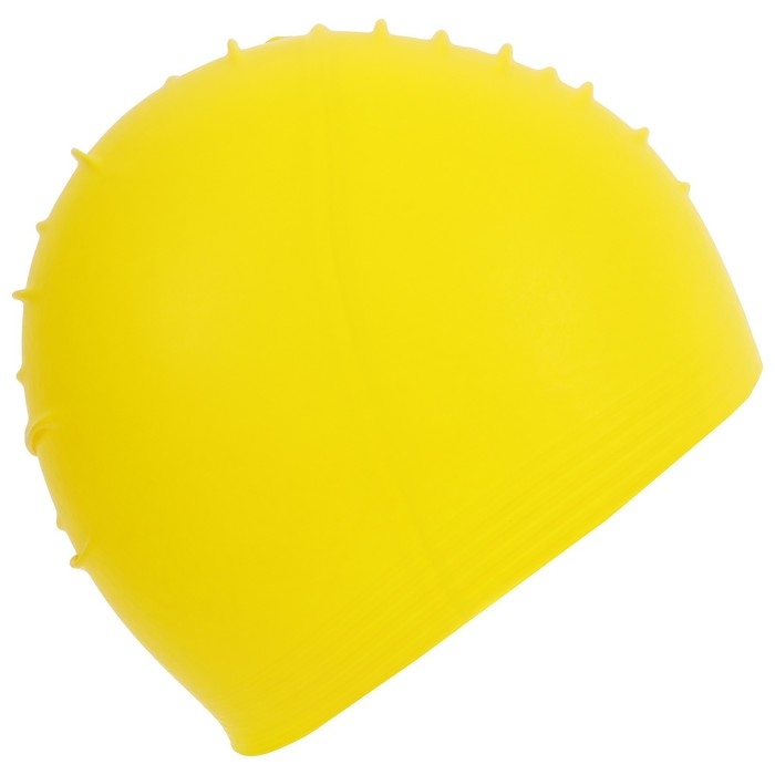 Шапочка для плавания взрослая ONLYTOP, резиновая, обхват 54-60, цвета МИКС Шапочка для плавания взрослая ONLYTOP, резиновая, обхват 54-60, цвета МИКС