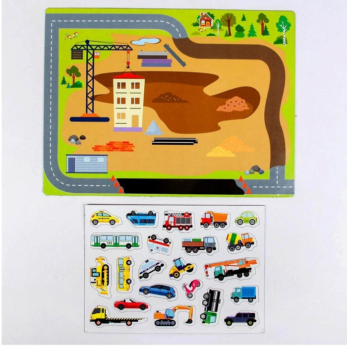 Обучающая игра «Мы едем, едем, едем», серия «Магнитные истории» Обучающая игра «Мы едем, едем, едем», серия «Магнитные истории»