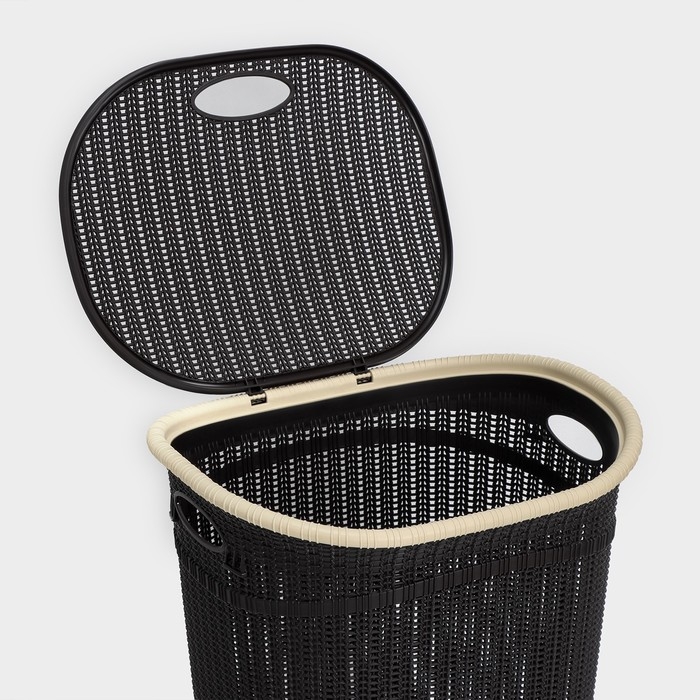 Набор для ванной комнаты 7 предметов: корзина 4 шт, корзина для белья, ведро для мусора, ёрш, цвет коричневый Набор для ванной комнаты 7 предметов: корзина 4 шт, корзина для белья, ведро для мусора, ёрш, цвет коричневый