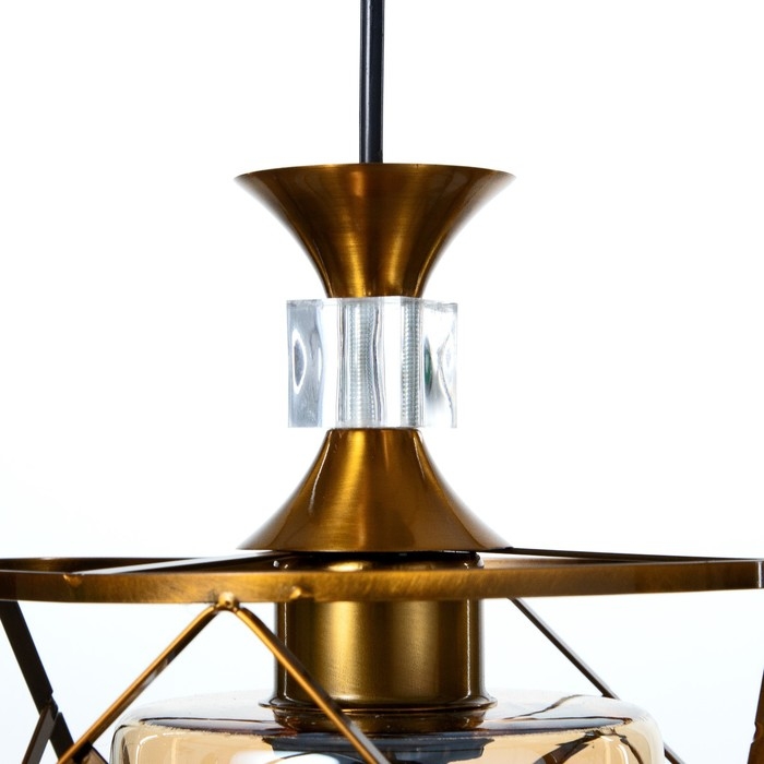 Светильник BayerLux Светильник BayerLux "Куара" E27 40Вт золото 28х28х19-119 см