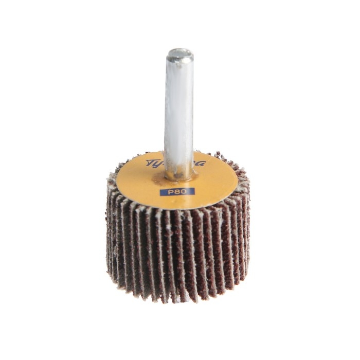 Круг лепестковый радиальный ТУНДРА, 30 х 20 х 6 мм, Р80 Круг лепестковый радиальный ТУНДРА, 30 х 20 х 6 мм, Р80