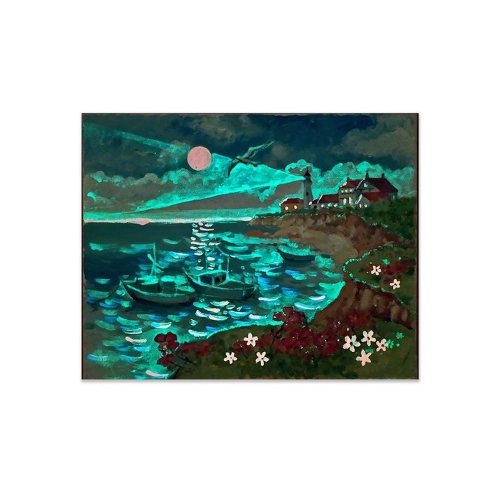 Набор для живописи маслом по холсту «Маяк»