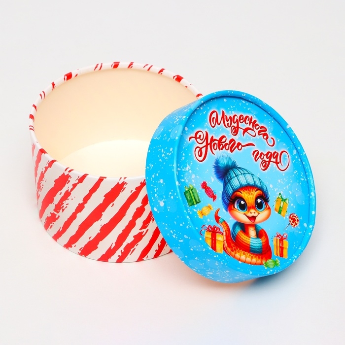 Коробка Коробка "Змейка" завальцованная без окна 13 х 8,5 см