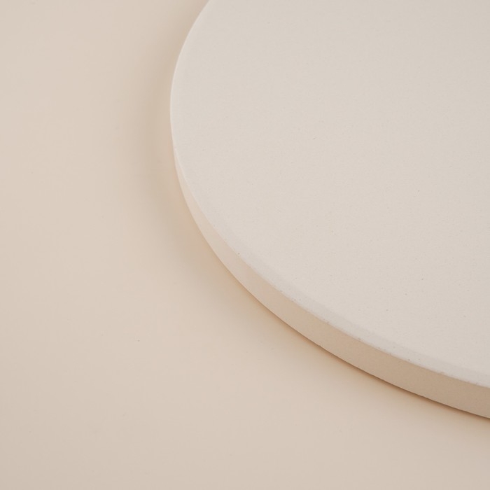 Пекарский камень SL Home «Вомеро», d=30 см, толщина 1,5 см, цвет бежевый Пекарский камень SL Home «Вомеро», d=30 см, толщина 1,5 см, цвет бежевый