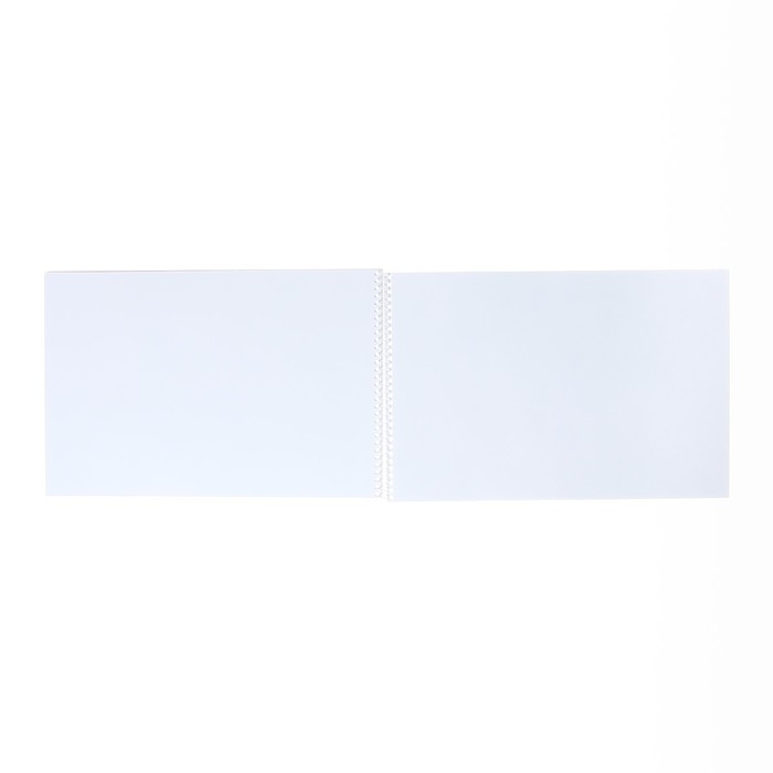 Альбом для рисования А4, 30 листов, Альбом для рисования А4, 30 листов, "Влад А4", на гребне, обложка мелованный картон, перфорация на отрыв, блок 100 г/м2, 5В МИКС