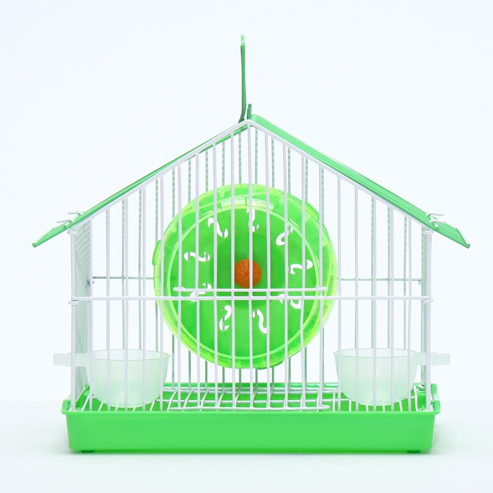 Клетка для грызунов укомплектованная RT-2t, 22 х 16 х 20 см, зелёная (фасовка 30 шт) Клетка для грызунов укомплектованная RT-2t, 22 х 16 х 20 см, зелёная (фасовка 30 шт)