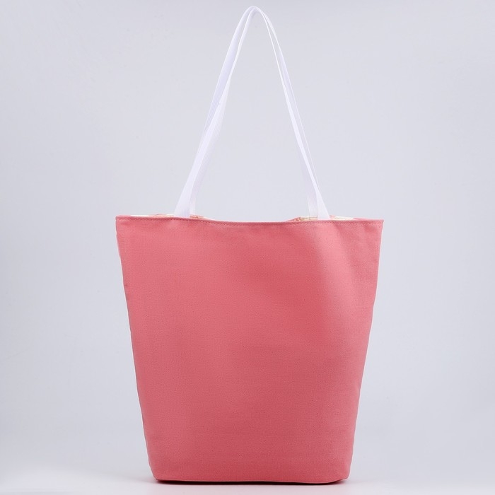 Сумка женская пляжная Сумка женская пляжная "Enjoy", 39х32 см, розовая