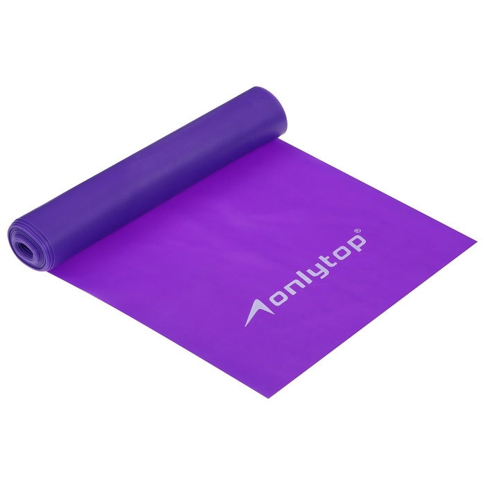 Эспандер ленточный для фитнеса ONLYTOP, 150х15х0,04 см, 10 кг, цвета МИКС Эспандер ленточный для фитнеса ONLYTOP, 150х15х0,04 см, 10 кг, цвета МИКС