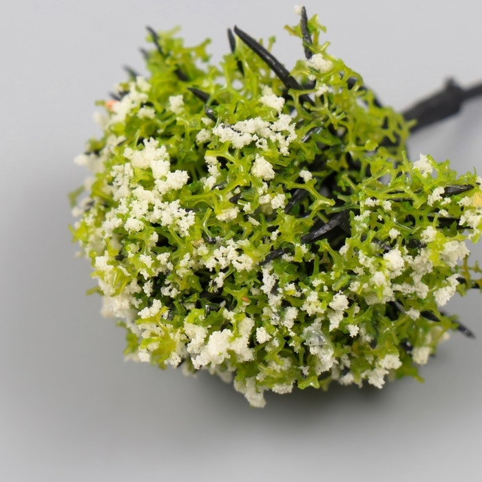 Искусственное растение для творчества пластик "Цветущая яблоня" 6 см