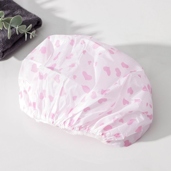 Шапочка для душа Доляна «Весна», цвет МИКС Шапочка для душа Доляна «Весна», цвет МИКС