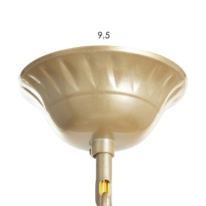 Люстра Люстра "Нарцисса" 5хЕ27 40т золото шампань 58х58х40 см BayerLux