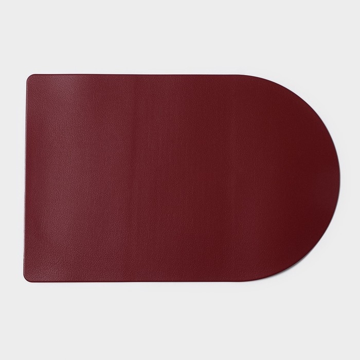 Салфетка сервировочная на стол «Тэм», 45×29,5 см, цвет винный