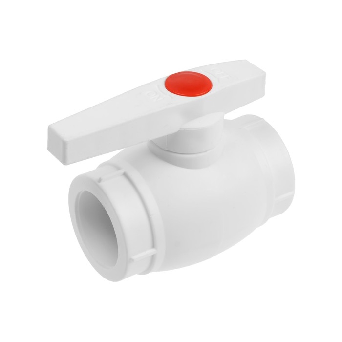 Кран шаровой ZEIN, полипропиленовый, d=40 мм Кран шаровой ZEIN, полипропиленовый, d=40 мм