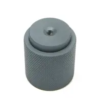 Ручка-кнопка CAPPIO PK330, d=30 мм, цвет графит, 8 шт.