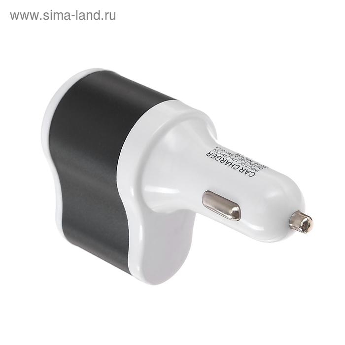 Разветвитель прикуривателя TORSO, USB 1 А / 2.1 А, 60 Вт, 12/24 В, микс Разветвитель прикуривателя TORSO, USB 1 А / 2.1 А, 60 Вт, 12/24 В, микс