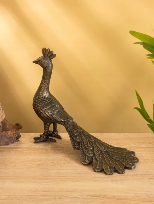 Сувенир «Павлин», 28×12×21 см, алюминий Сувенир «Павлин», 28×12×21 см, алюминий