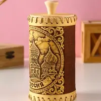 Туес "Россия", D8,5смхH(с хватком)17см, береста Туес "Россия", D8,5смхH(с хватком)17см, береста