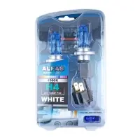 Газонаполненные лампы AVS ALFAS Maximum Intensity 4300К H4 24V 75/85W, комплект 2+2 (W5W) шт.