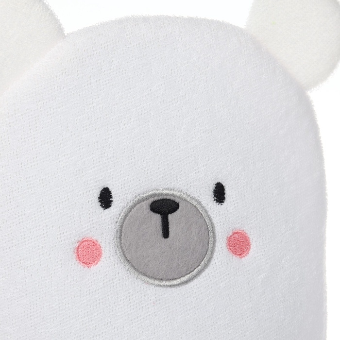 Детская мочалка для купания «Медвежонок», махра Детская мочалка для купания «Медвежонок», махра