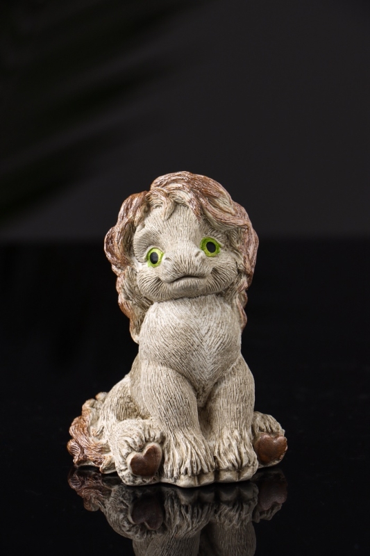 Фигура  Фигура "Жеребёнок" размер 8х6х6 см, бежевый