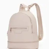 Рюкзак женский на молнии, с карманом, размер 27&times;13.5&times;33 см, молочный