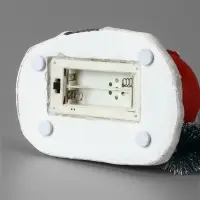 Светодиодная фигура &laquo;Волшебный сапожок&raquo;, 13&times;11 см, 4 LED, от батареек АААx2, свечение тёплое белое