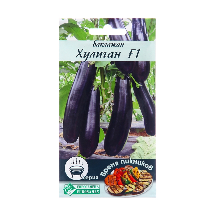 Семена Баклажан Семена Баклажан "Хулига", F1, 10 шт