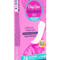 Прокладки ежедневные Day Spa, мультиформ, цветочный аромат, ультратонкие, 20 шт.
