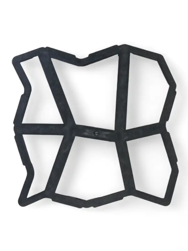 Форма для садовой дорожки, 42&times;42&times;4 см, чёрная