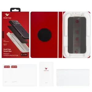 Защитное стекло для iPhone 17 Air RUBYTAK Privacy с аппликатором