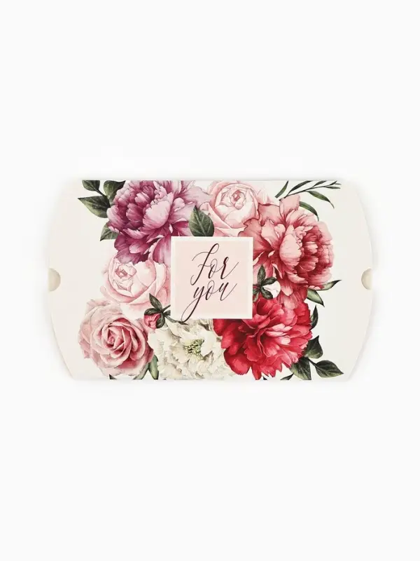 Коробка подарочная складная фигурная, упаковка, «Цветочная нежность», 11 х 8 х 2 см Коробка подарочная складная фигурная, упаковка, «Цветочная нежность», 11 х 8 х 2 см