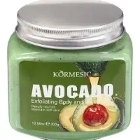 Питательный скраб для тела и лица с экстрактом авокадо, 300 г