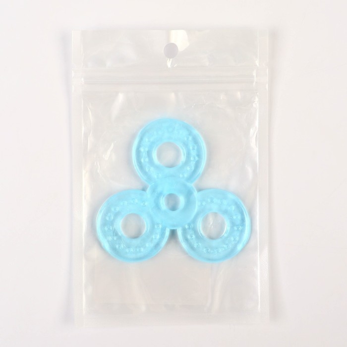 Прорезыватель силиконовый Крошка Я «Спиннер», МИКС