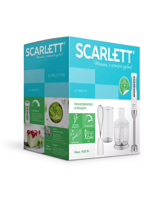 Блендер погружной SC-HB42F09 Блендер погружной SC-HB42F09