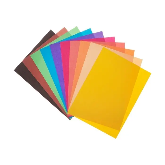 Бумага цветная А5, 10 листов, 10 цветов "Крокодил", офсет 65 г/м2, волшебная (золото+серебро), двусторонняя, в папке