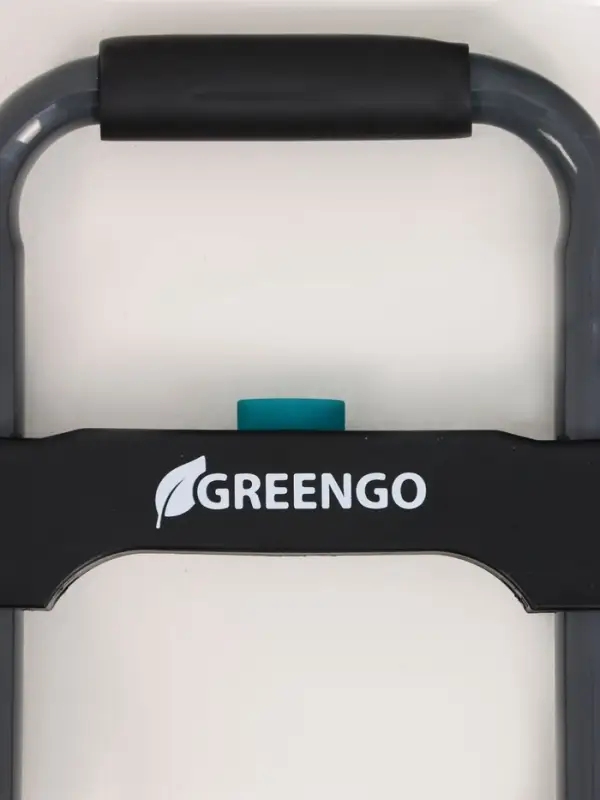 Тележка ручная хозяйственная, двухколёсная, нагрузка до 60 кг, складная, грузовая, Greengo