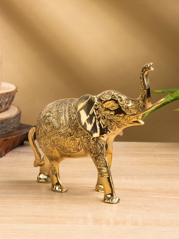 Сувенир Сувенир "Слон" латунь 20х6,5х17 см