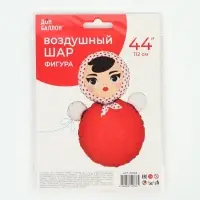 Воздушный шар фольгированный 44" &laquo;Неваляшка&raquo;