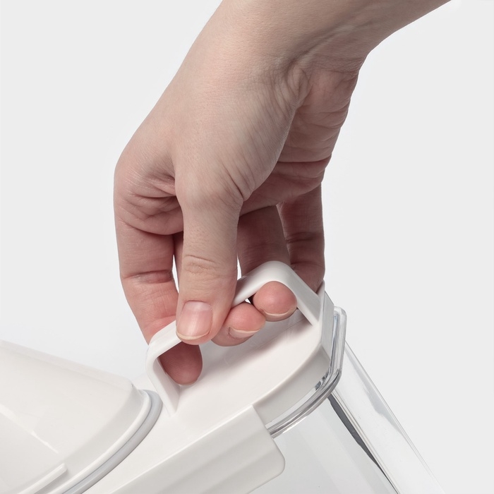 Контейнер для стирального порошка и кондиционера, с мерным стаканом, 2300 мл Контейнер для стирального порошка и кондиционера, с мерным стаканом, 2300 мл