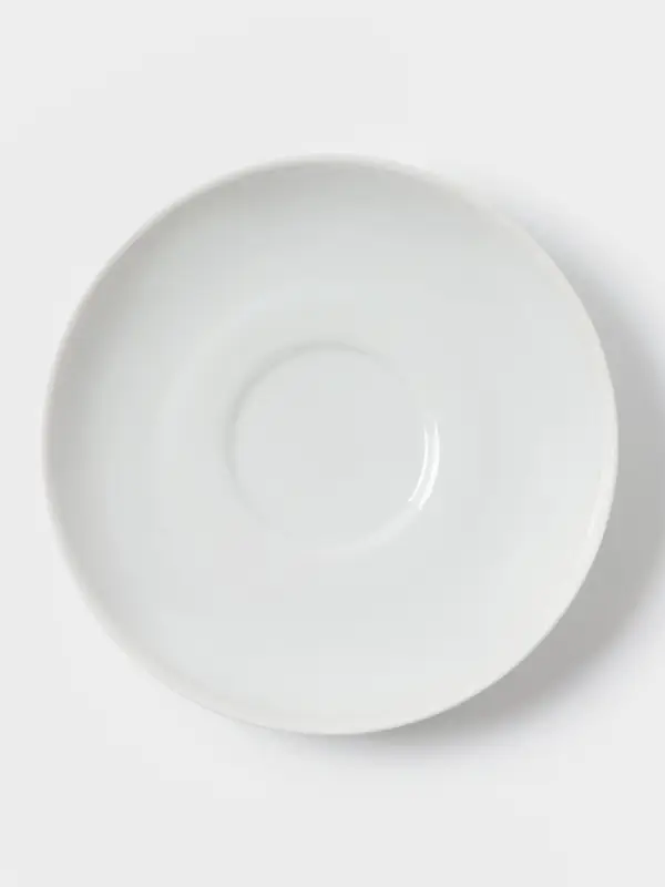 Блюдце Дулевский фарфор &laquo;Бельё&raquo;, d=14 см, белое