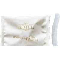 Шапочка для душа HOTEL, флоупак, 300шт/уп