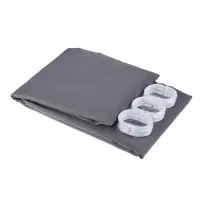 Шторка для ванной тм VETTA Фора, с утяжелителем, полиэстер 80 г/м2, 180x180 см, 2 цвета