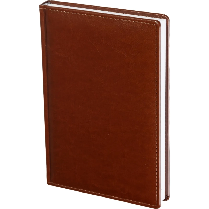 Ежедневник недатированный коричн, А5, 148x218, 352стр, Agenda