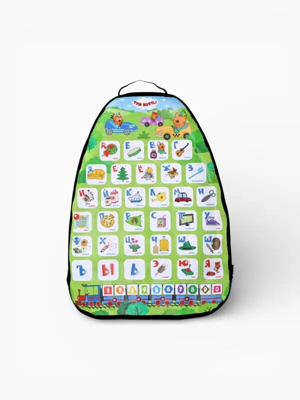 Незапинайка на автомобильное кресло &laquo;Алфавит&raquo;, Три кота