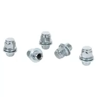 Гайка колесная M12x1,5x37, несъемная шайба, ключ 21, закрытая, хром для а/м Toyota/Lexus