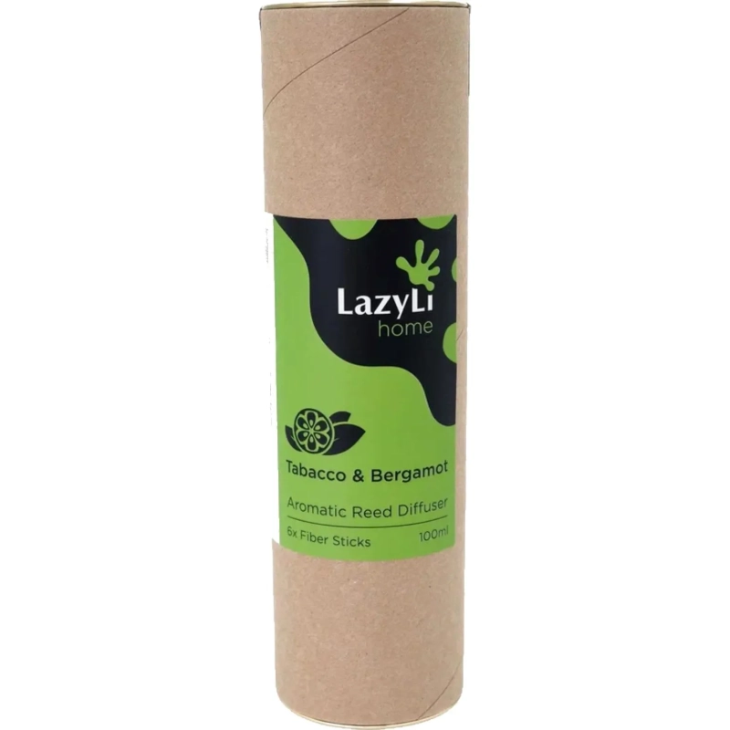 Аромадиффузор LazyLi Tabacco&Bergamot 100мл тубус, TSRD00154973