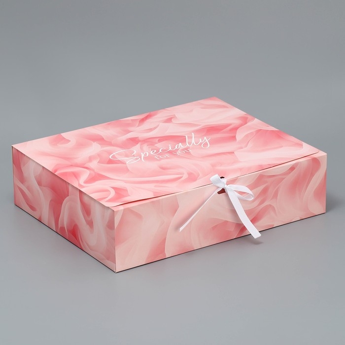 Коробка подарочная складная, упаковка, «Для тебя», 31 х 24,5 х 8 см Коробка подарочная складная, упаковка, «Для тебя», 31 х 24,5 х 8 см