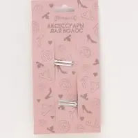 Заколка для волос «Цветы» 2 шт, Принцессы