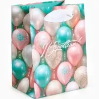 Пакет ламинированный «Поздравляю», 9 × 12 × 6,5 см Пакет ламинированный «Поздравляю», 9 × 12 × 6,5 см